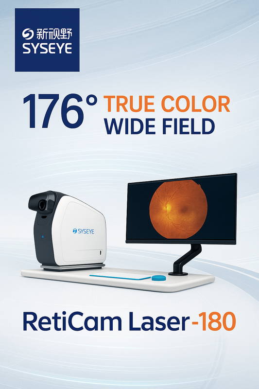 RetiCam 3100 Plus Cámara de Fondo de Ojo de Campo Amplio de 176° con Resolución Óptica de 8μm y Monitor a Color HD de 27 pulgadas para Diagnóstico Oftalmológico